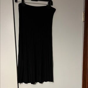 Jones New York Classic Black A-Line Skirt